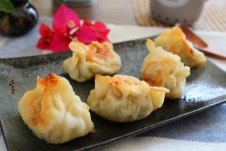 皇帝菜鲜肉煎饺