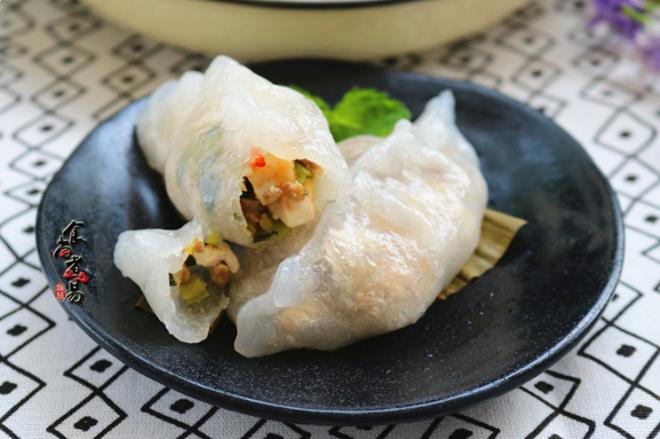 豆腐牛肉水晶饺