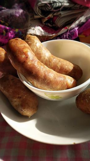 煮熟的肠可以直接吃也可以油煎吃