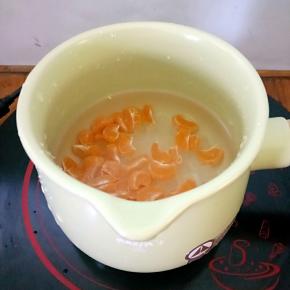 加入桔片大火烧开