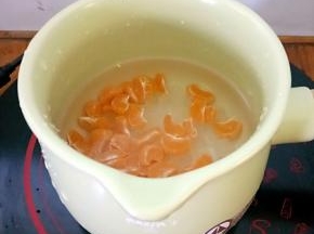 加入桔片大火烧开