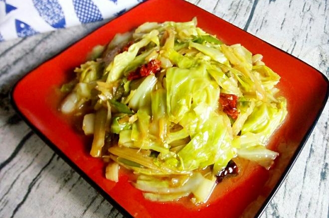 酸辣手撕包菜
