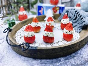 给我送来草莓欢畅。(^_^)