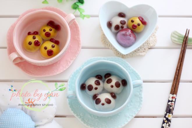 熊猫&小鸡汤圆