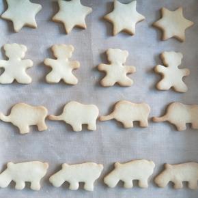 放入预热好的烤箱160°15分钟即可