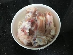 筒骨洗净处理