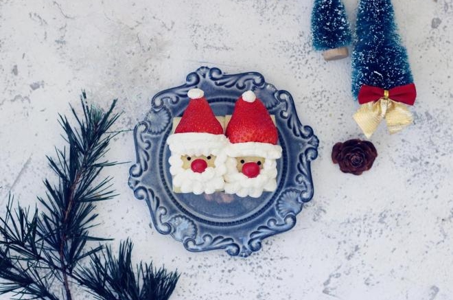 圣诞老人蛋糕卷