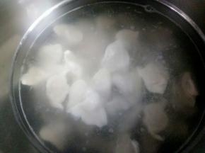 烧水，水开后下入饺子