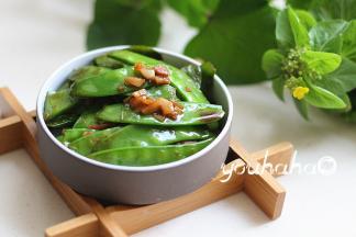 颜色翠绿的荷兰豆惹人爱