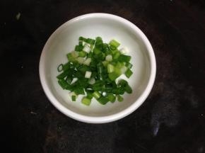 香葱切碎