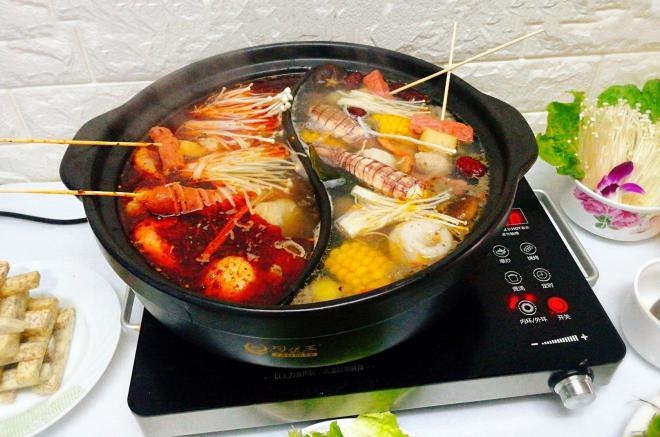 什锦海鲜鸳鸯锅