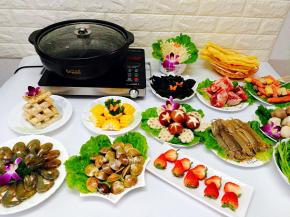 准备好鸳鸯火锅