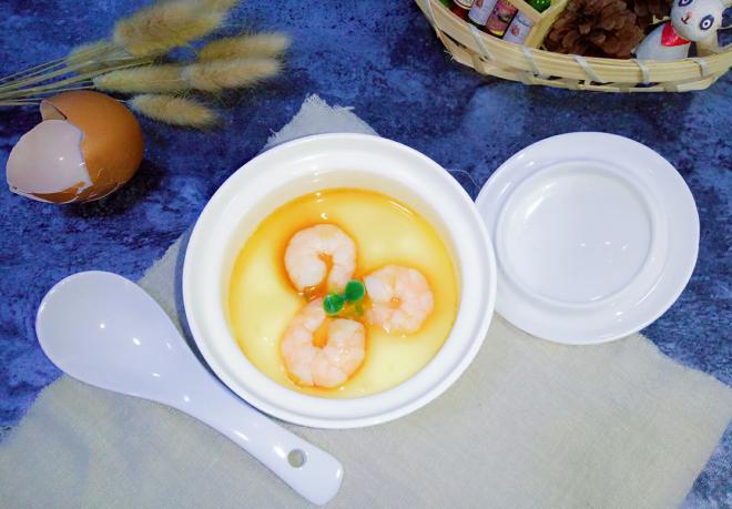 虾仁蒸蛋
