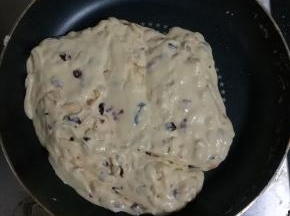 关火。这是弄好的一团。