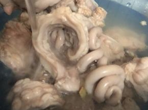 捞出再一次清洗干净