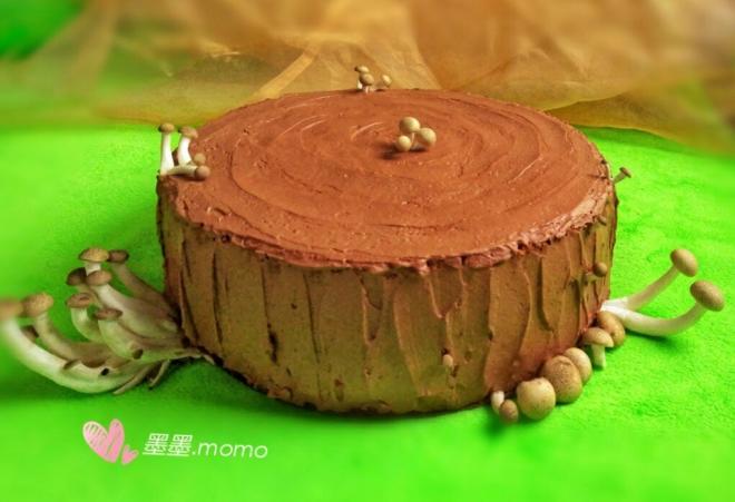 巧克力树桩蛋糕
