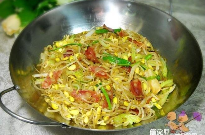 干锅香肠芽粉丝