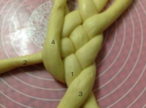 4甩上去，2压3，这一个程序就完了