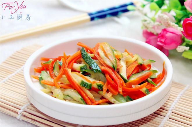 胡萝卜黄瓜丝