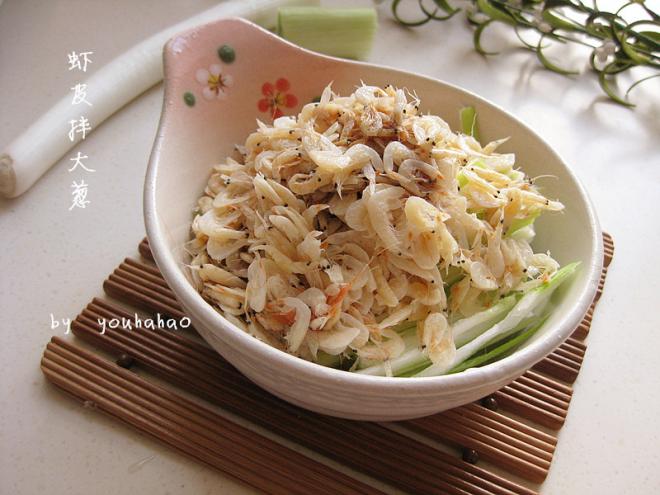 虾皮拌大葱