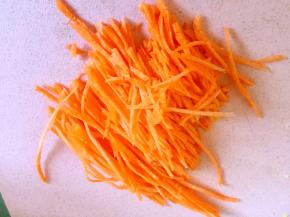 胡萝卜切丝