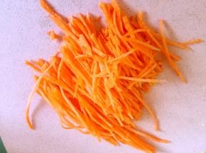 胡萝卜切丝