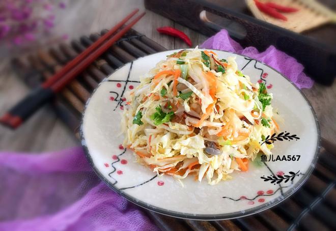 海蜇拌白菜