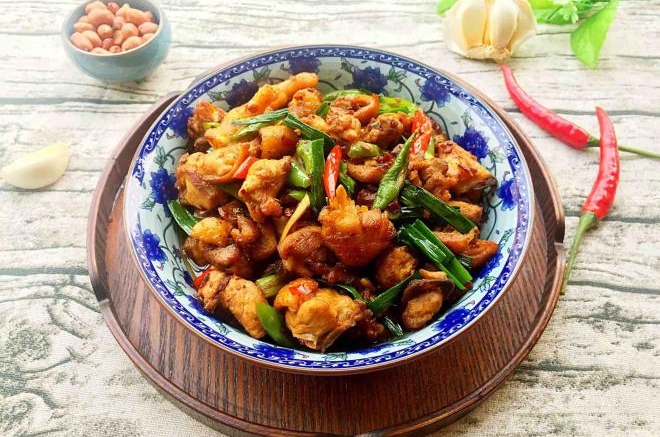 香辣干煸鸡