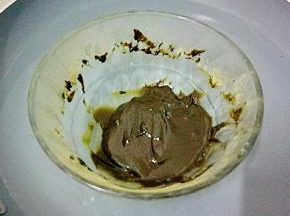 加入抹茶粉拌匀