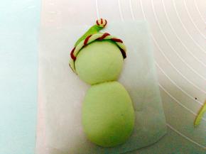 帽子上的小球也是同样的做法。