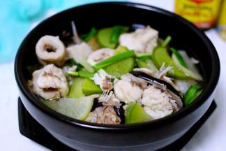 鲜美无比又营养丰富的安康鱼出锅了