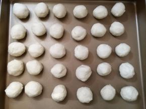 油酥分成30份。