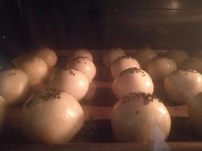 放入烤箱中层，200度烤30分钟