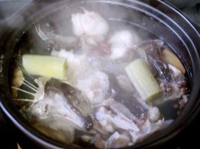 打开锅盖