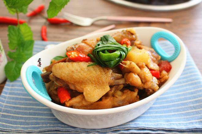 香辣土豆烧鸡