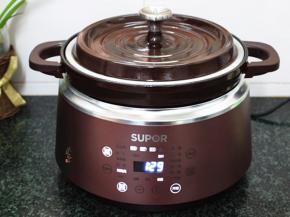 遮上锅盖，时间调整为1小时30分