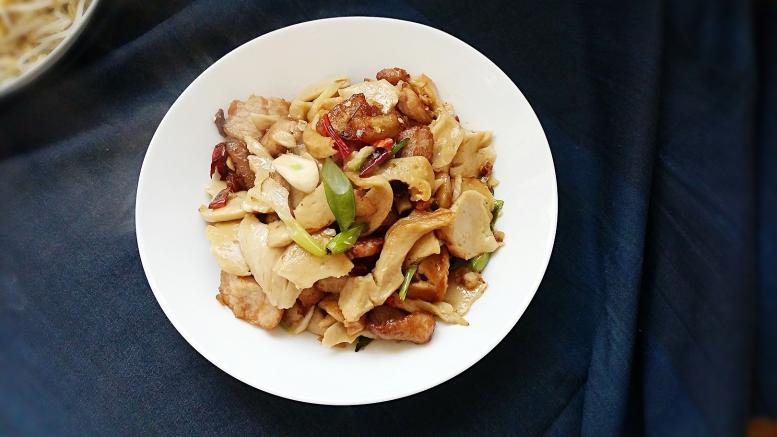 面筋炒肉片