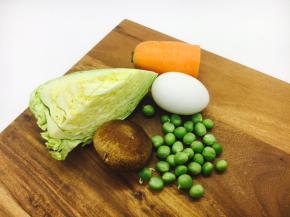 准备好辅助食材。