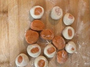 面团做成自己喜欢的样子