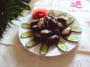 摆盘就可以上桌了