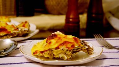 芝士焗生蚝做好了