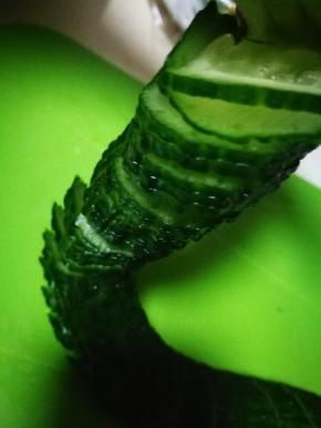 切好后拉开不断