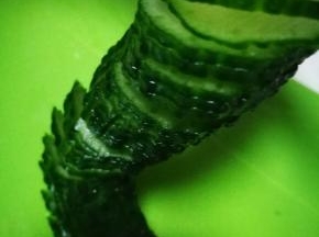 切好后拉开不断