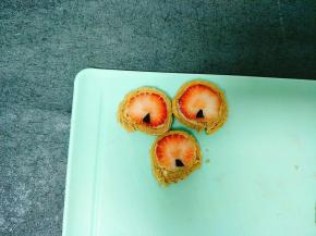 切片，海苔做嘴巴