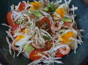 撒上海苔碎