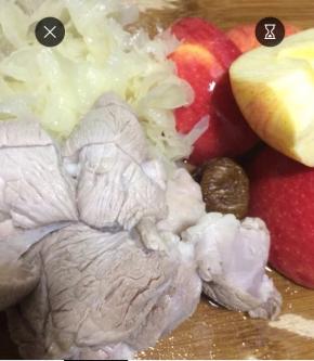 处理完毕后的材料