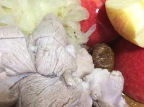 处理完毕后的材料