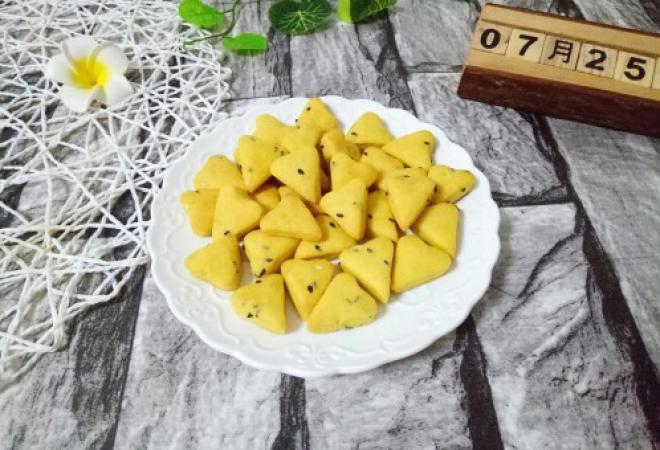 爱心南瓜芝麻小饼干