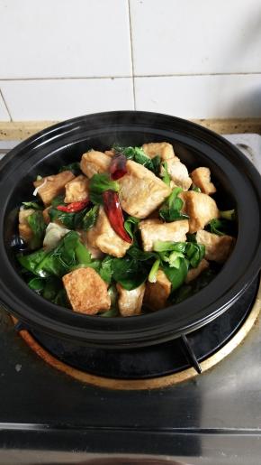 青菜熟了就可以了