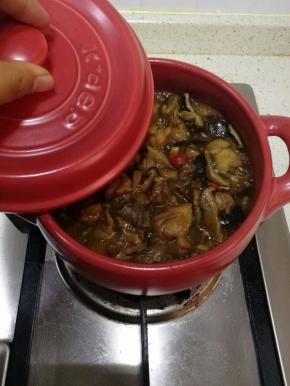 开大火煮沸，转最小火焖15分钟